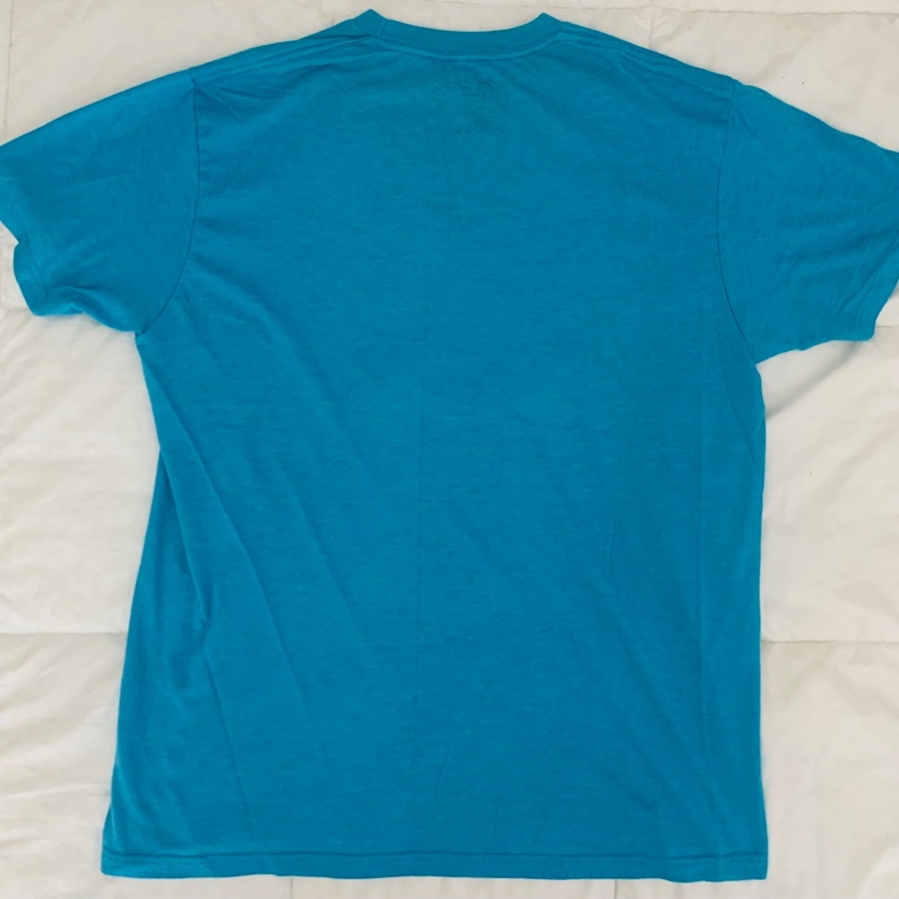 Men's Large O'Neill Teal T-shirt - Picture 2 of 2